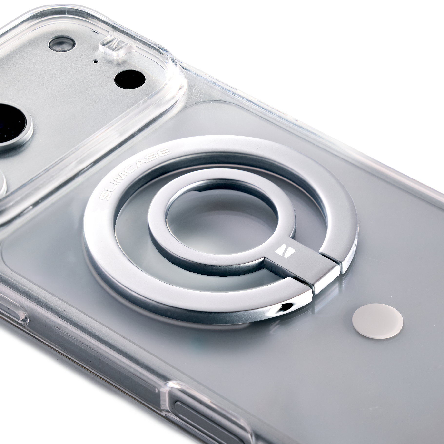 Combo Magnetic Ring Phone Holder & Microfiber Cleaning Cloth