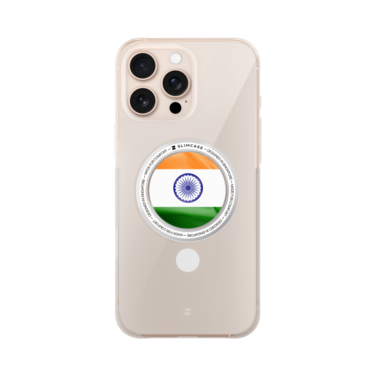 Magnetic Phone Grip, Adapter Ring Plate included - Slimcase India